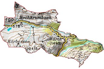 l. Landkarte (Warth) l. Landkarte (Warth)