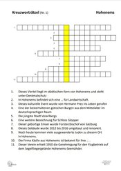 ABL Kreuzworträtsel 1 ABL Kreuzworträtsel 1