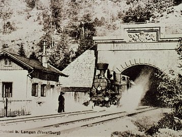 03. Arlbergtunnel - Westportal (historische Darstellung) image-6014