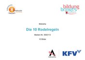 Die 10 Rodelregeln (Titelbild) Die 10 Rodelregeln (Titelbild)