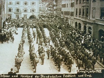 83. Abschied der Schützen in Feldkirch image-5667