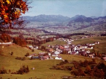03. Bregenzerwald: Schwarzenberg mit Blick auf Egg (NO) image-12455