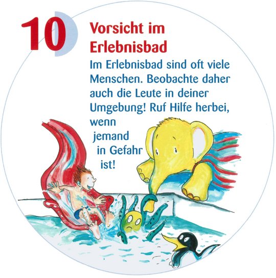 10. Vorsicht im Erlebnisbad