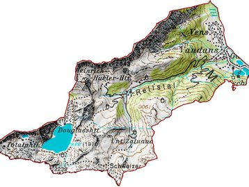 Karte Vandans image-47508