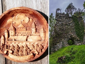 38. Ruine Ruggburg, Eichenberg (Foto rechts: Friedrich Böhringer) image-54800