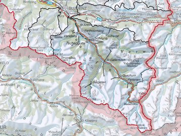 c1. Karte Montafon Landkarte 1 image-48336