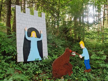 Märchenbild bei Burg Rosenegg (Bürs) image-53321