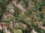 Karte Tannberg von Osten nach Westen image-58873