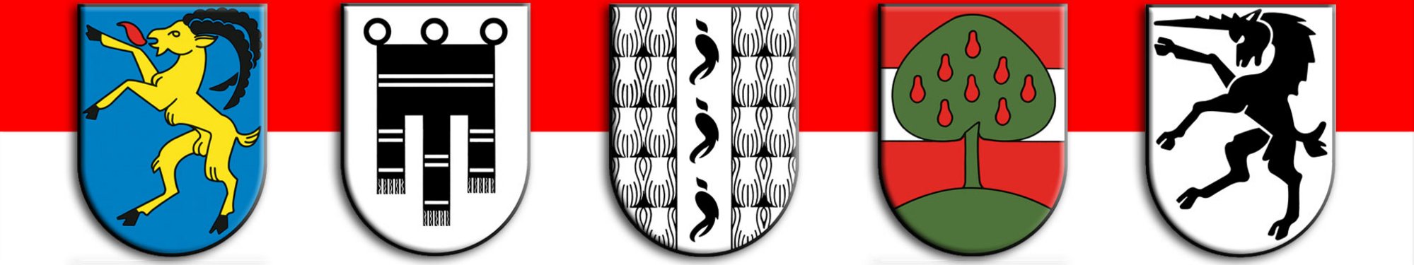 Slider-Panorama-Staedte-Vorarlbergs-Wappen-mit-02a-Landeswappen-farbig-1920x360
