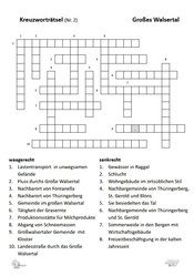 ABL Kreuzworträtsel 2 ABL Kreuzworträtsel 2