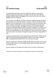 Sage: Das nächtliche Gelage Sage: Das nächtliche Gelage