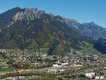 19. Stadt Bludenz, Luftaufnahme image-16613