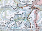 Karte Tannberg Landkarte image-58859