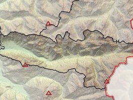 Karte Klostertal Berge Pässe image-58397