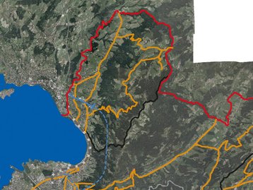 Karte Leiblachtal Luftbild Verkehr image-48386
