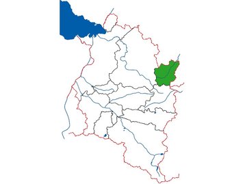 Karte Vorarlberg Talschaften Kleinwalsertal (EF) image-50288