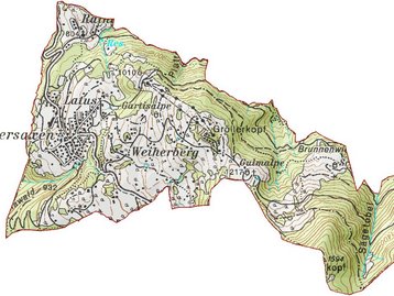 Karte Übersaxen image-48728