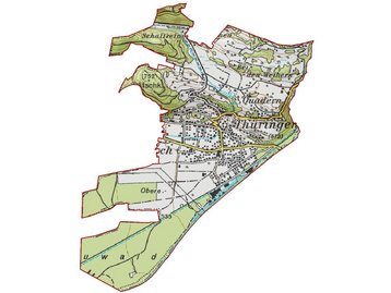 Karte Thüringen image-47593