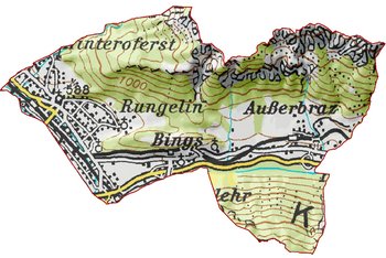 Karte Bludenz