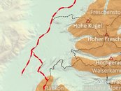g1. Gebirge, Berge, Pässe (beschriftet) image-48751