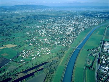 15. Lustenau mit Rhein image-49946