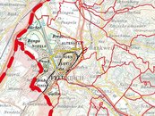 d. Landkarte 1 mit Gemeindegrenzen image-48049