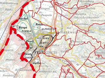 d. Landkarte 1 mit Gemeindegrenzen image-48036