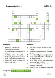 ABL Kreuzworträtsel 1 ABL Kreuzworträtsel 1