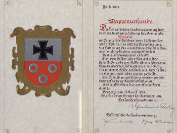 Wappenurkunde Bürs image-84397