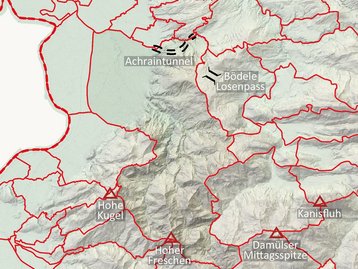 e. Berge, Pässe, Tunnel (beschriftet) image-47937