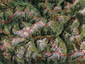 Karte Tannberg von Süden nach Norden image-58870