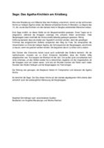 Das Agatha-Kirchlein am Kristberg (Silbertal)