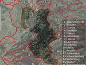 c. Luftbild Nachbarorte (beschriftet) image-47960