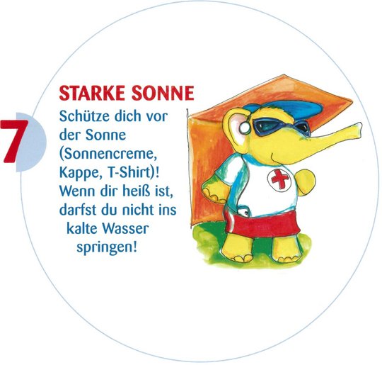 7. Starke Sonne