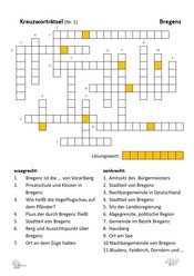 Kreuzworträtsel 1 Kreuzworträtsel 1