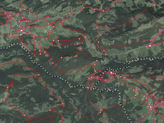 Bregenzerwald-Sibratsgfaell-Hittisau-mapimage_3_-Wandertagsziele-vorarlbergatlas-2-webbearb