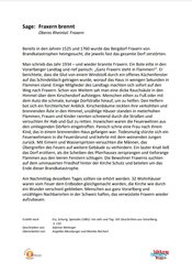 Sage: Fraxern brennt (Fraxern) Sage: Fraxern brennt (Fraxern)