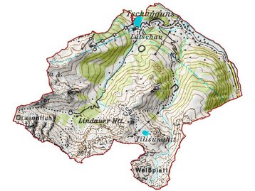 Karte Tschagguns image-47507