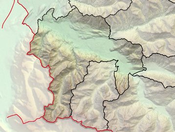 Walgau Talschaften (Relief) image-47574