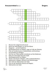 Kreuzworträtsel 2 Kreuzworträtsel 2