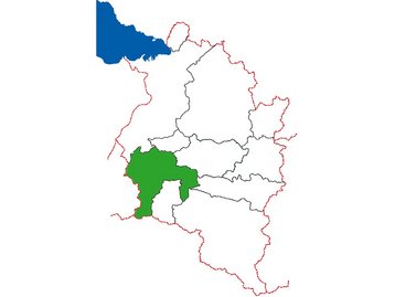 Karte Vorarlberg Talschaften Walgau (E) image-50275