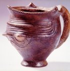 02. Henkelkrug, spätbronzezeitliche Keramik 02. Henkelkrug, spätbronzezeitliche Keramik