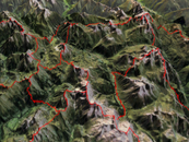 Karte Tannberg von Westen nach Osten image-58872