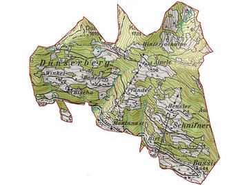 Karte Dünserberg image-47582