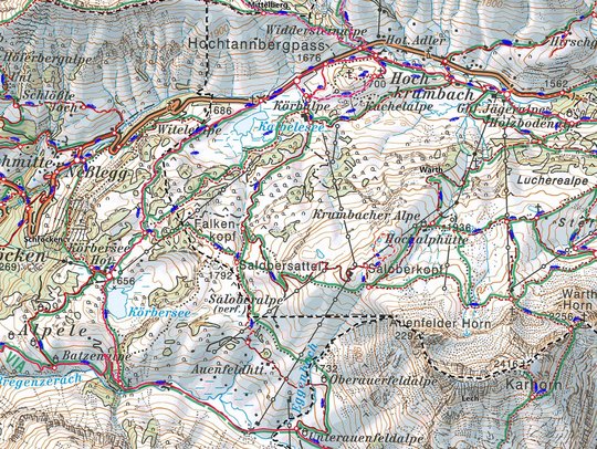 Karte-Hochkrumbach-Koerbersee-Wandertagsziele-webbearb