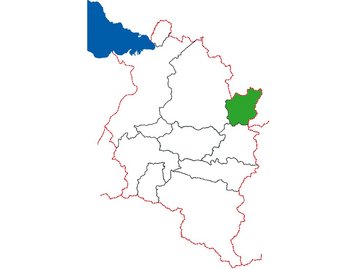 Karte Vorarlberg Talschaften Kleinwalsertal (E) image-50291