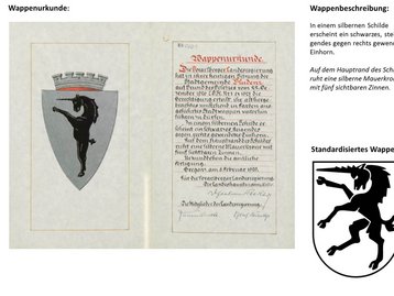 e. Wappen und Wappenurkunde image-2863