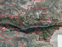 Karte Klostertal Gemeinden image-58393