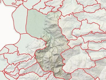 d. Reliefkarte Nachbarorte image-47946