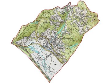 Karte Satteins image-47590